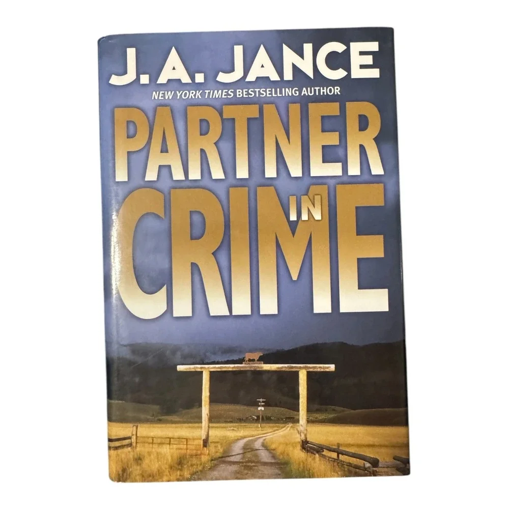 J.A. Jance - Partner in Crime Hardcover Book - Mystery Thriller Novel